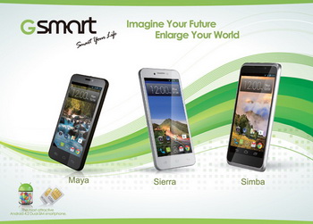 Gigabyte GSmart Sierra, Maya and Simba